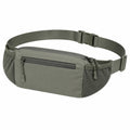 Hüfttasche 30 x 7 x 15 cm aus Polyester olivgrün mit Reißverschluss und Meshfächern