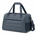 Reisetasche 45 x 25 x 28 cm aus Synthetik Dunkelblau mit Schultergurt und Reißverschluss