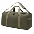Reisetasche 55 cm Textilgewebe Olivgrün mit Schultergurt