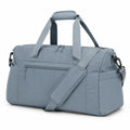 Reisetasche 50 x 25 x 30 cm aus Textil Grau mit Schultergurt
